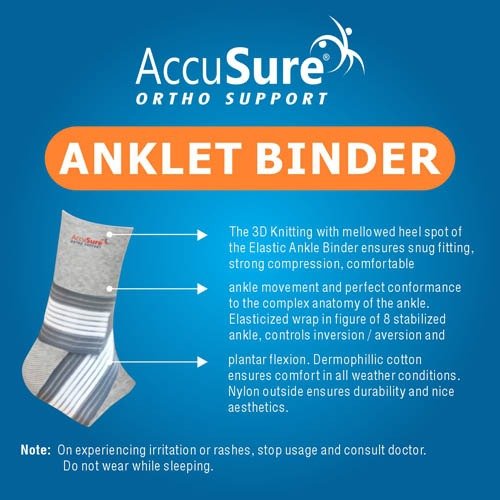 ACCUSURE BAMBOO YARN ANKLE BINDER A-3 - Image 4
