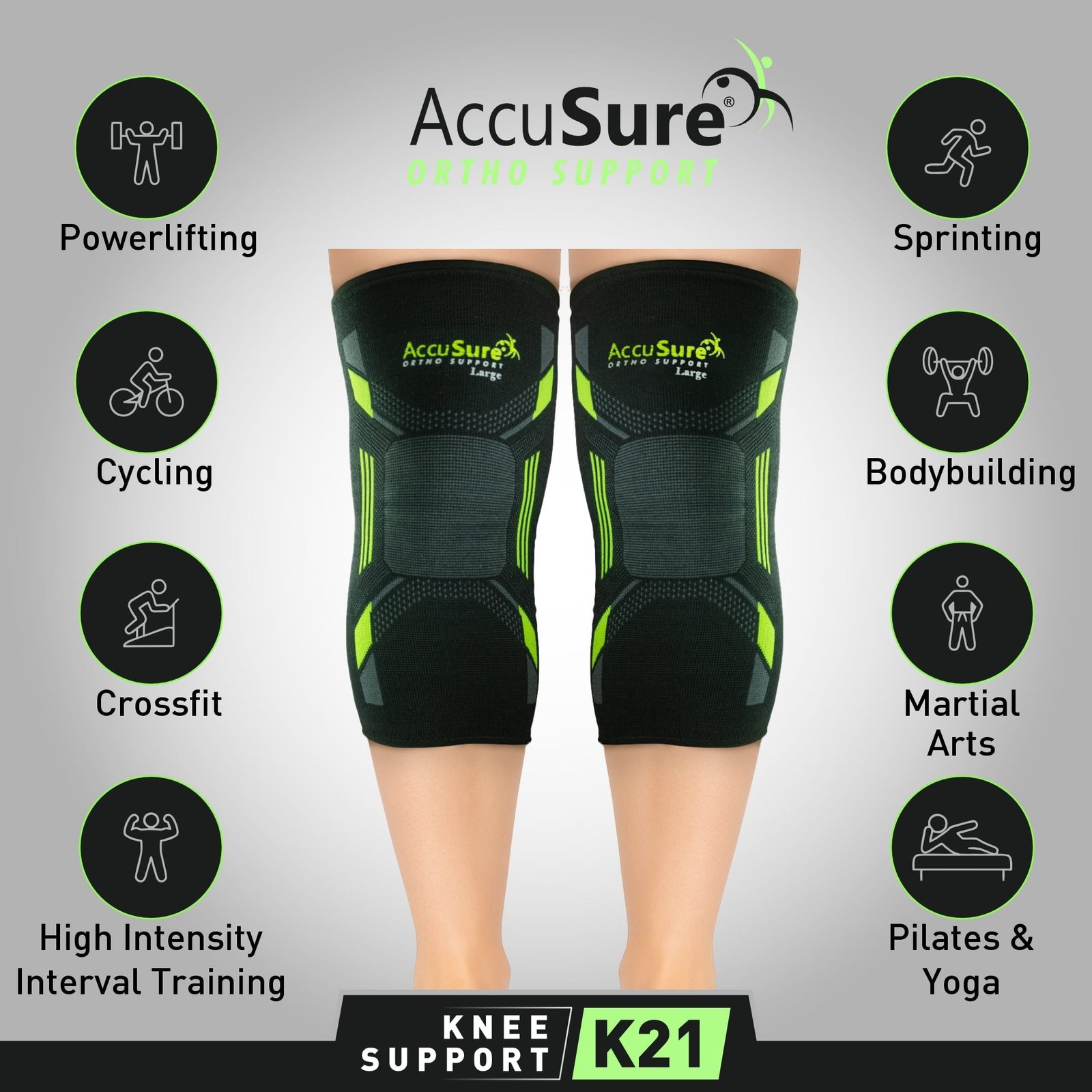 ACCUSURE KNEE CAP K-21 - Image 4