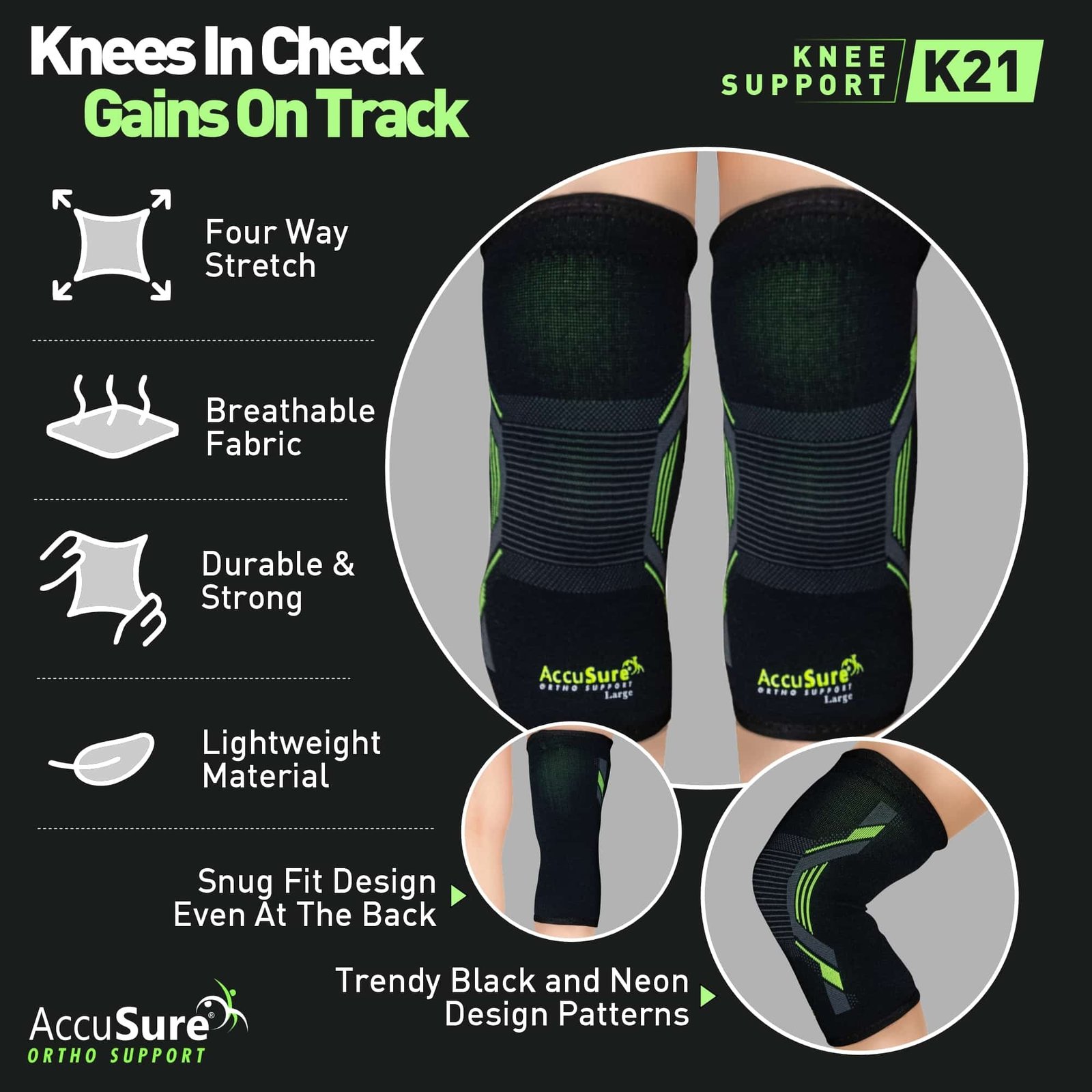 ACCUSURE KNEE CAP K-21 - Image 5