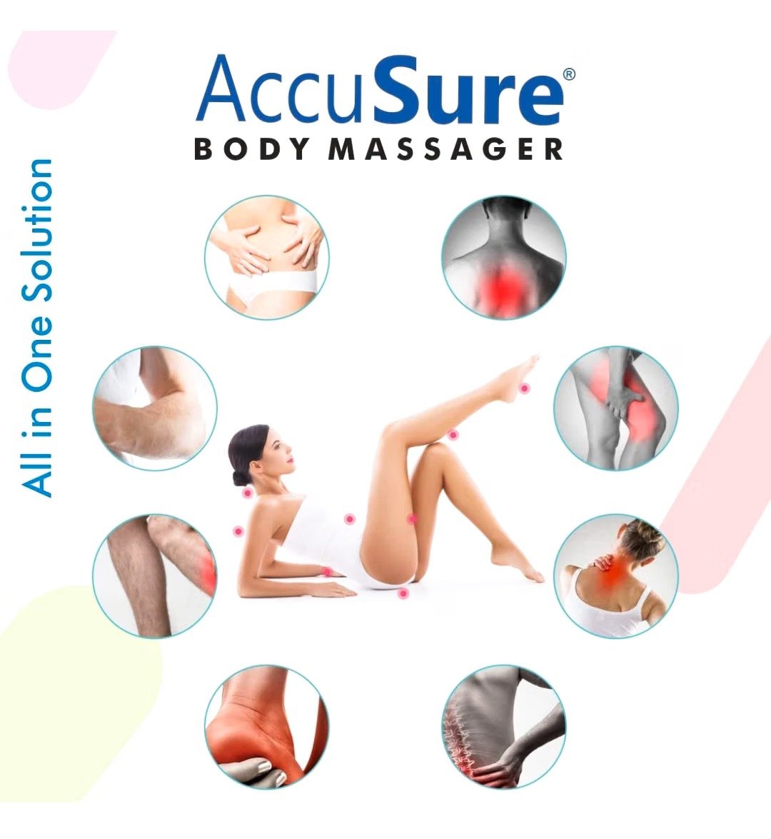 ACCUSURE PL-613A Multi function Electric Body Massager - Image 4