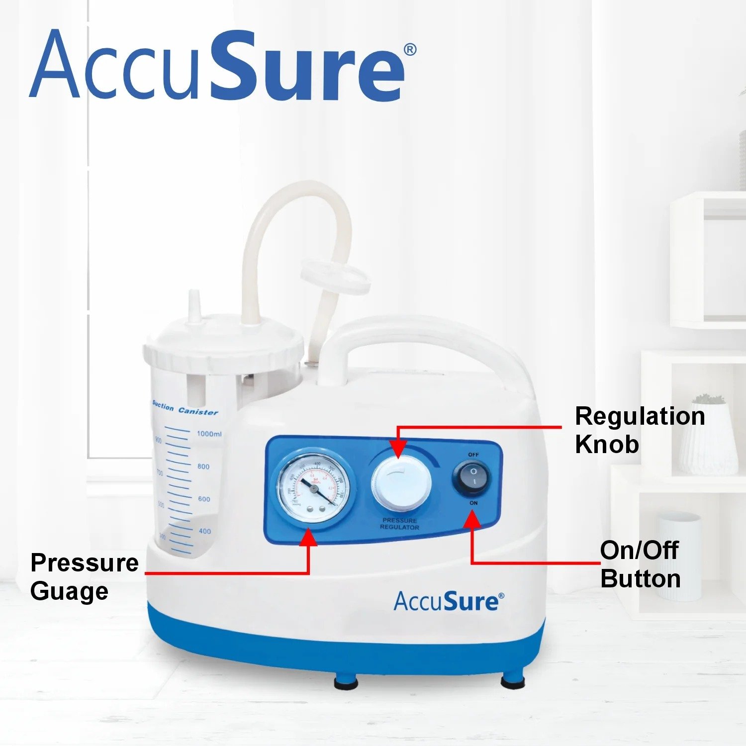 ACCUSURE SUCTION MACHINE - Image 6