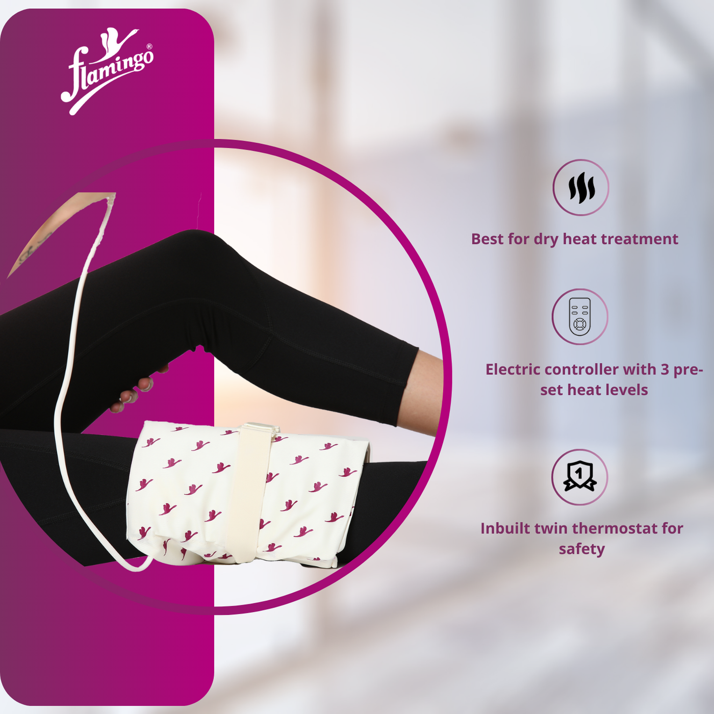 FLAMINGO ORTHOPEDIC HEATING BELT - Image 3