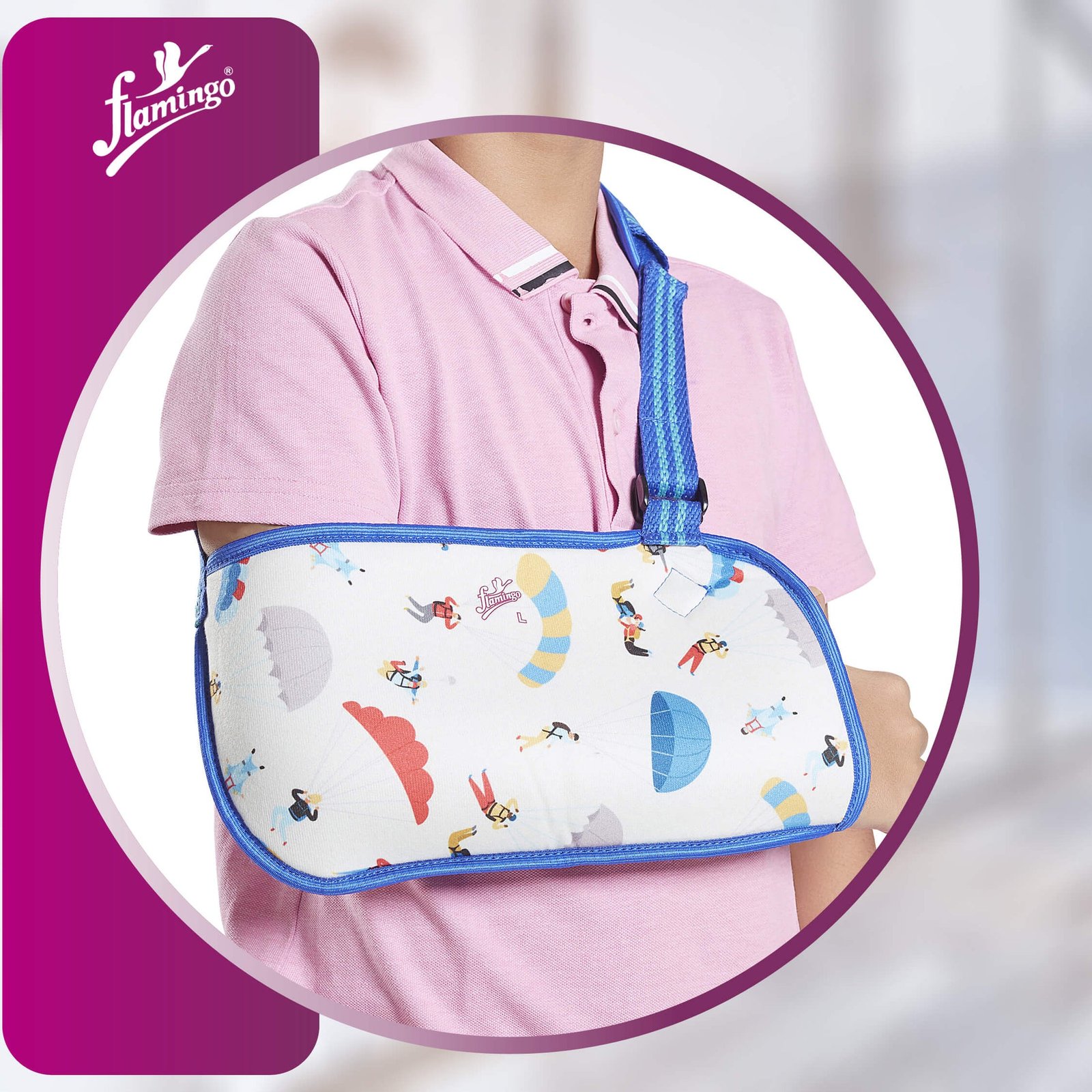 FLAMINGO PEDIATIC ARM SLING