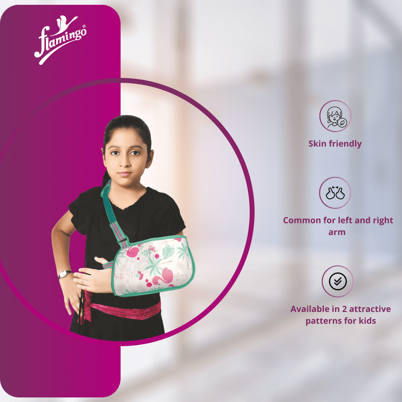 FLAMINGO PEDIATIC ARM SLING - Image 2