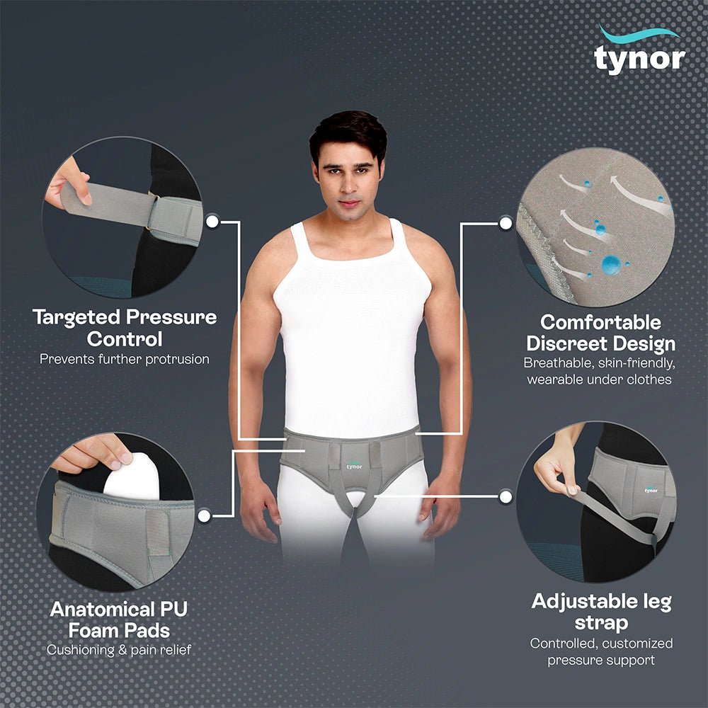 TYNOR HERNIA BELT (XL) - Image 5
