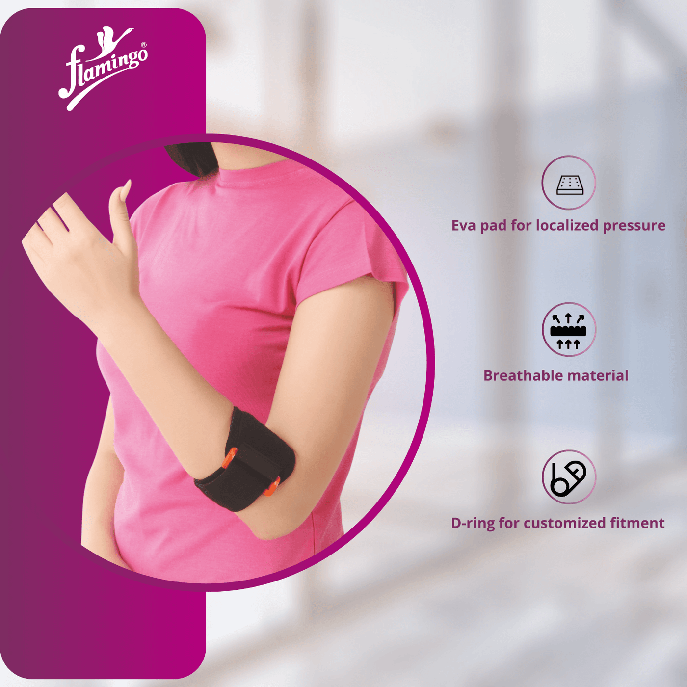 FLAMINGO TENNIS ELBOW SUPPORT (U) - Image 2