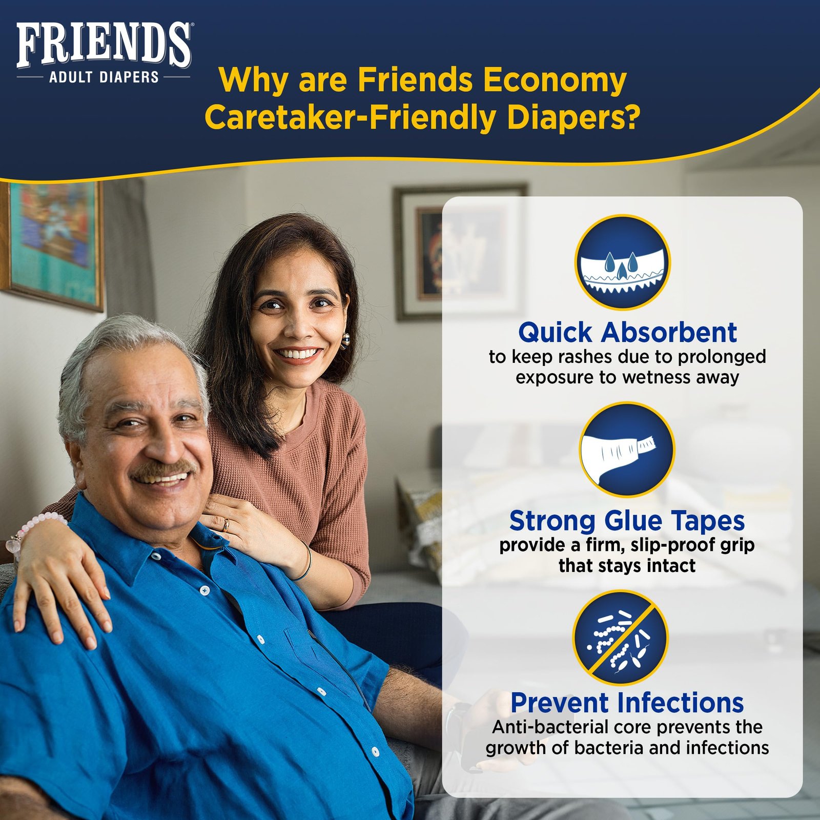Friends Economy Adult Diaper - Image 3