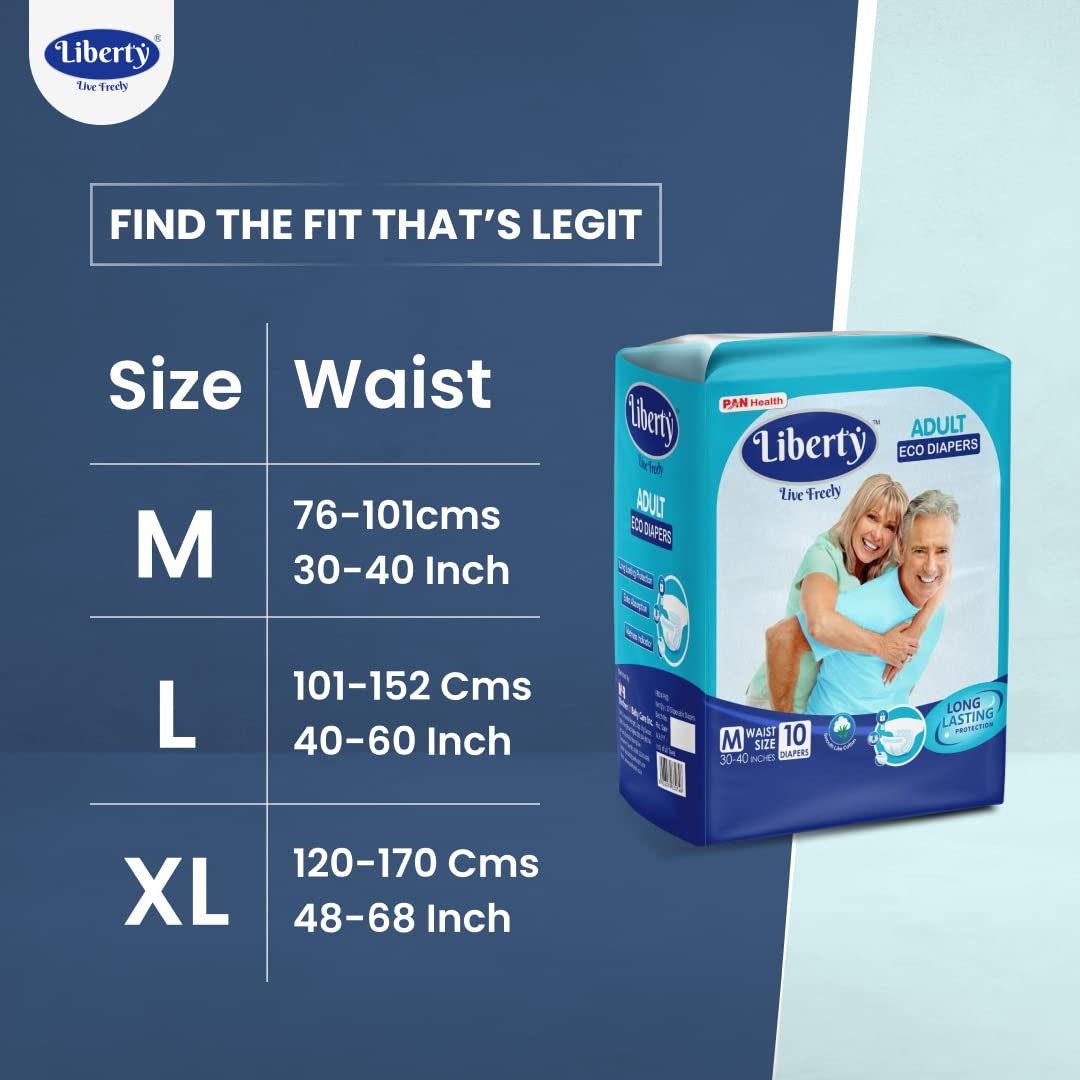 Liberty Popular Adult Diapers, Tape Style - Image 2