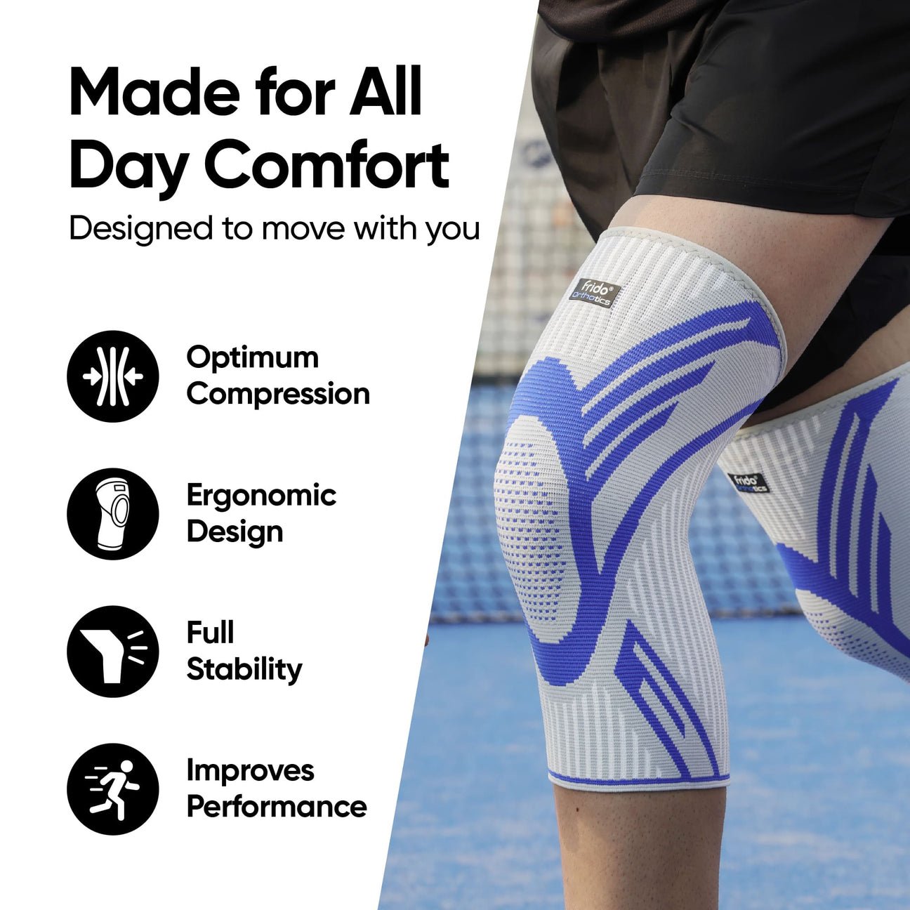 FRIDO ACTIVE KNEE CAP SUPPORT - Image 4