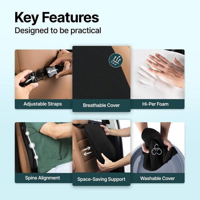 FRIDO ULTIMATE CAR BACKREST CUSHION - Image 3