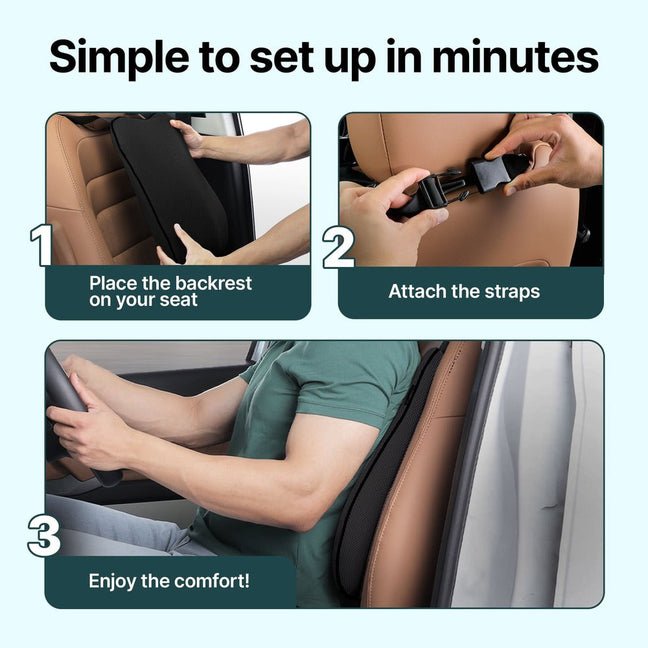 FRIDO ULTIMATE CAR BACKREST CUSHION - Image 2