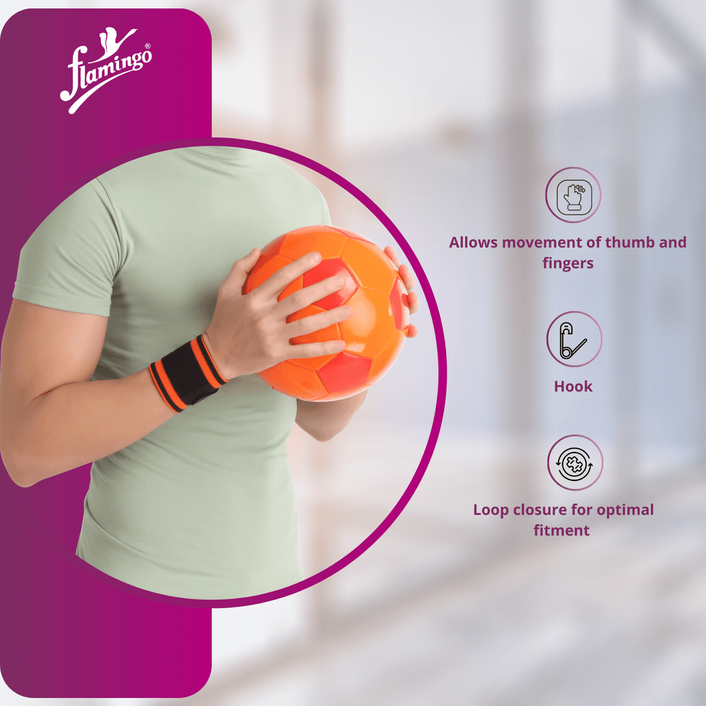 FLAMINGO WRIST WRAP - Image 3