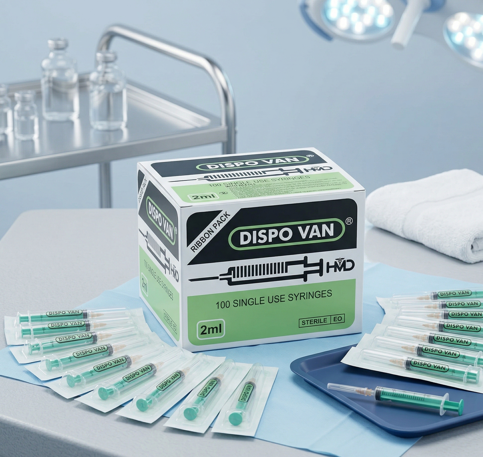 DISVO VAN HYPODERMIC SYRINGE 2ML - 100UNITS PACK