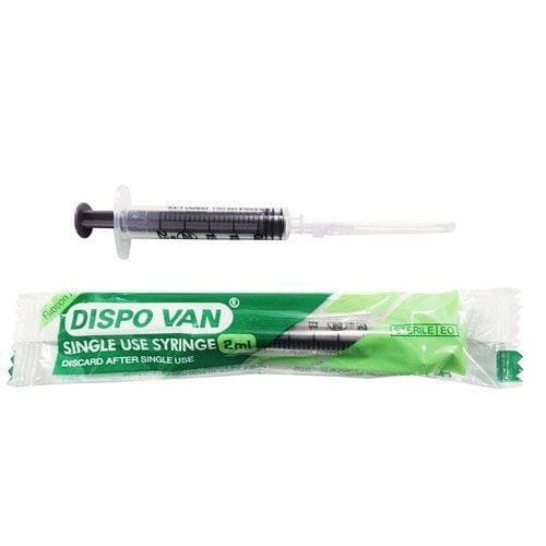DISVO VAN HYPODERMIC SYRINGE 2ML - 100UNITS PACK - Image 3