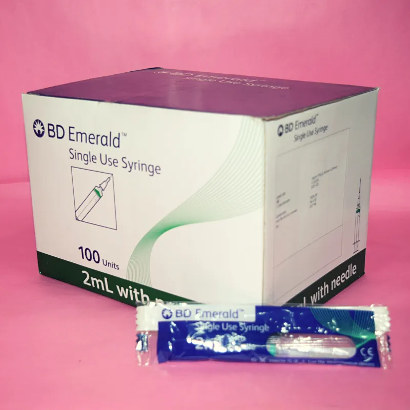 BD EMERALD SINGLE USE SYRINGE 2ML - 100UNITS PACK - Image 5