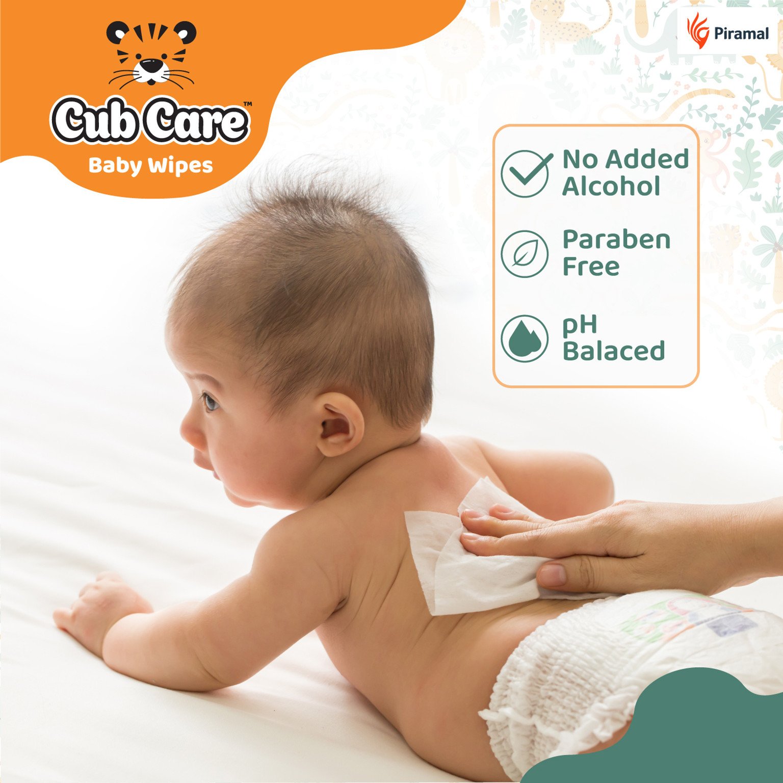 CUB CARE BABY WIPES PACK OF 1 - Image 2