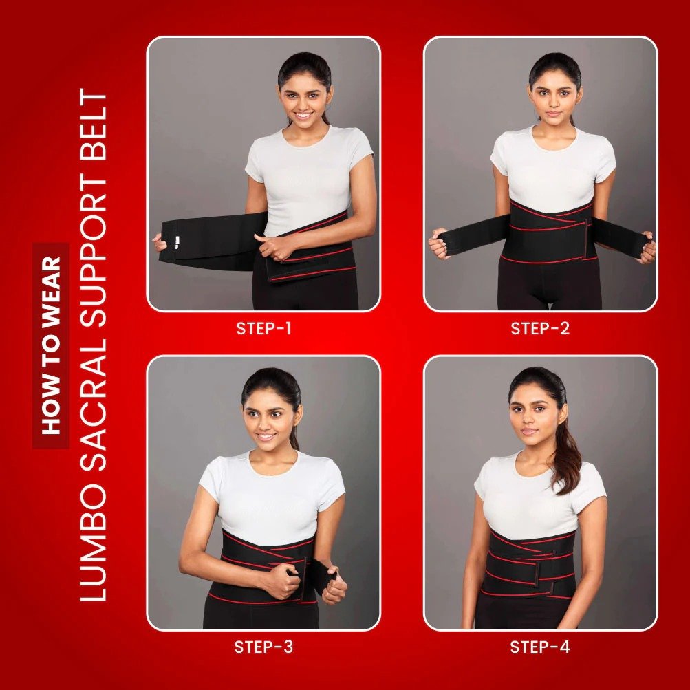 DR.ORTHO LUMBO SACRAL SUPPORT BELT (UNI) - Image 5