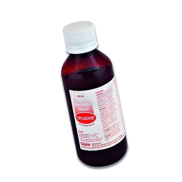 CIPLADINE MICROBICIDAL SOLUTION 100ML