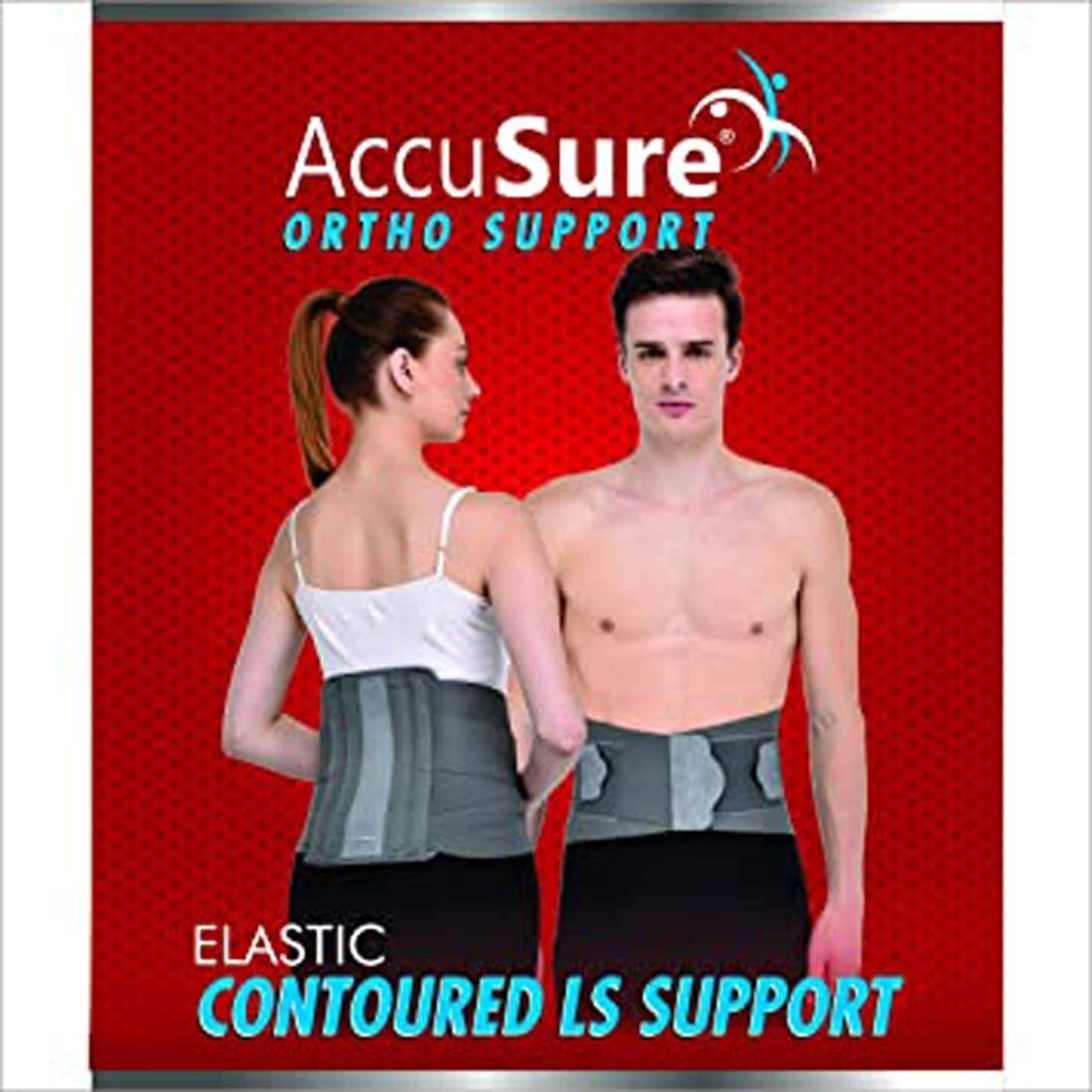 AccuSure B5 Contoured LS Belt, Medium - Image 4