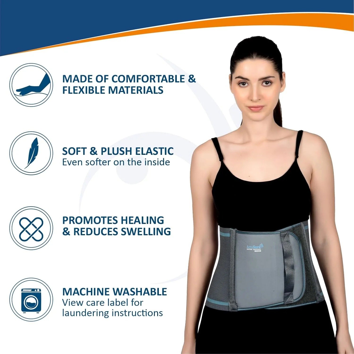 AccuSure Abdominal Support Belt B3 - Image 4