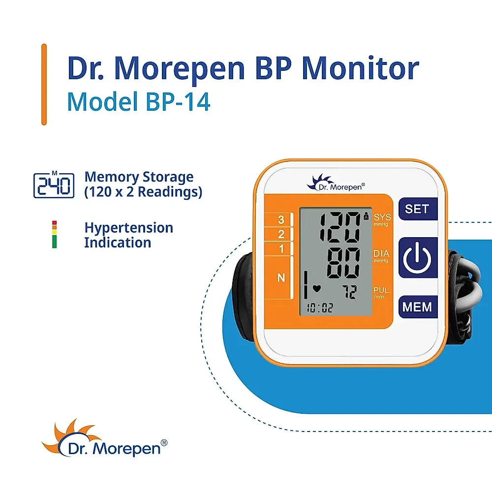 Dr. Morepen BP-14 BP Monitor (Memories Orange) - Image 2