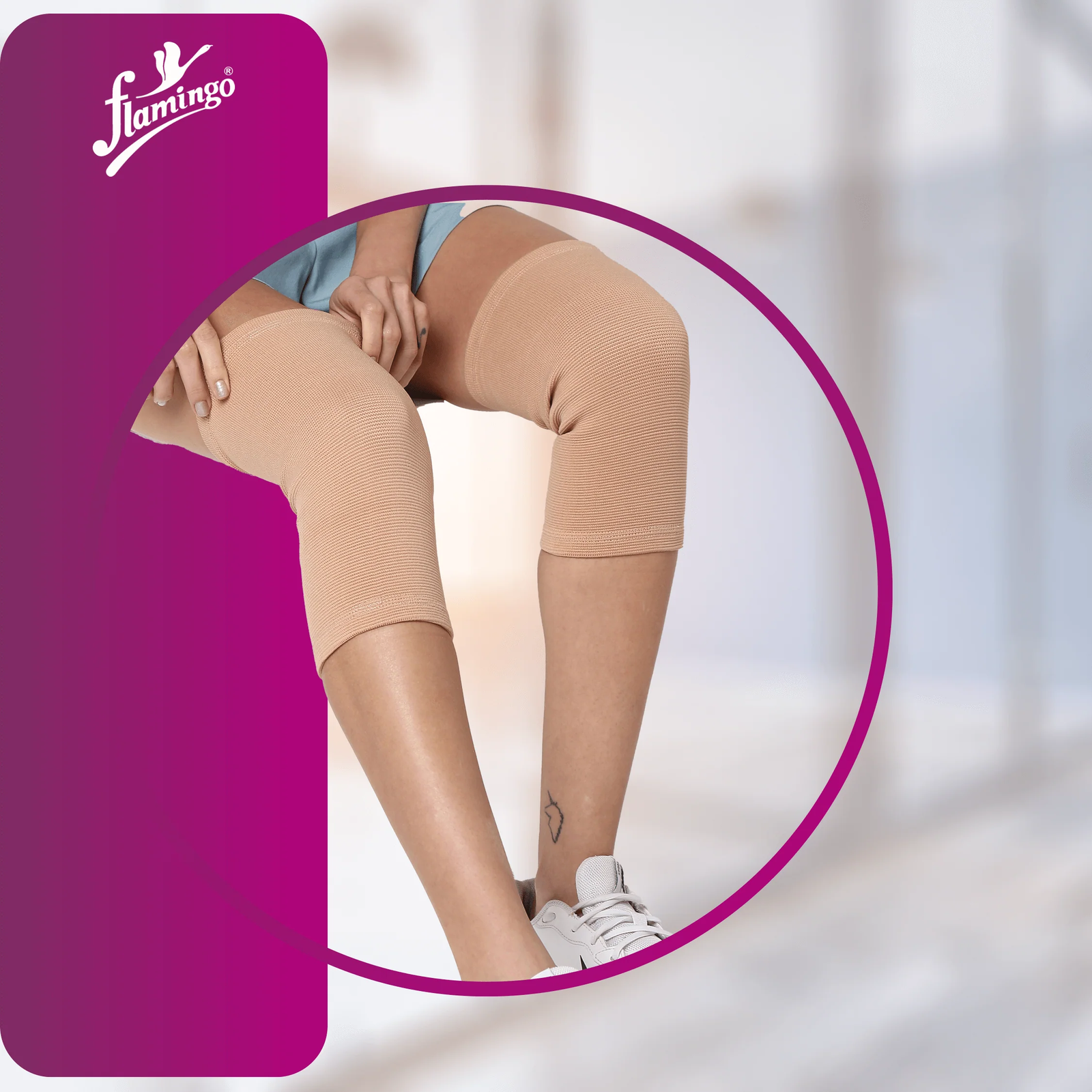 FLAMINGO KNEE CAP