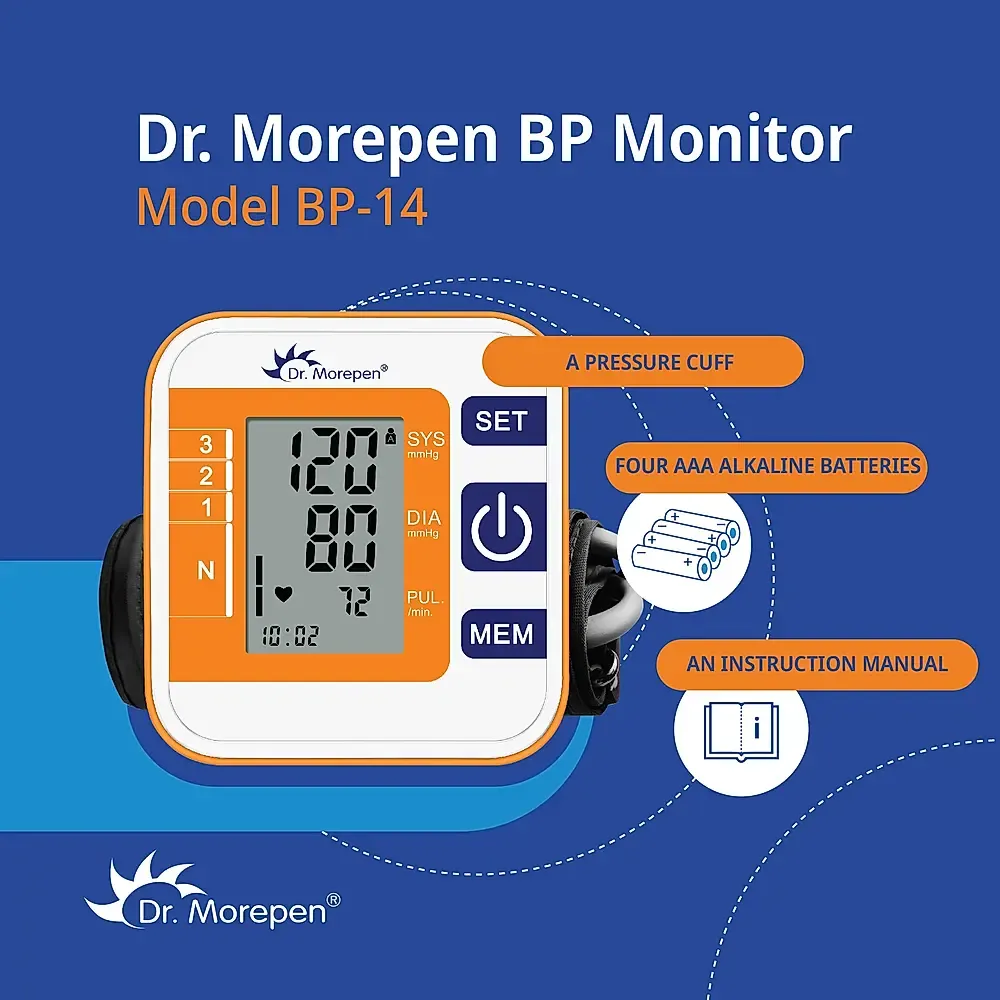 Dr. Morepen BP-14 BP Monitor (Memories Orange) - Image 4