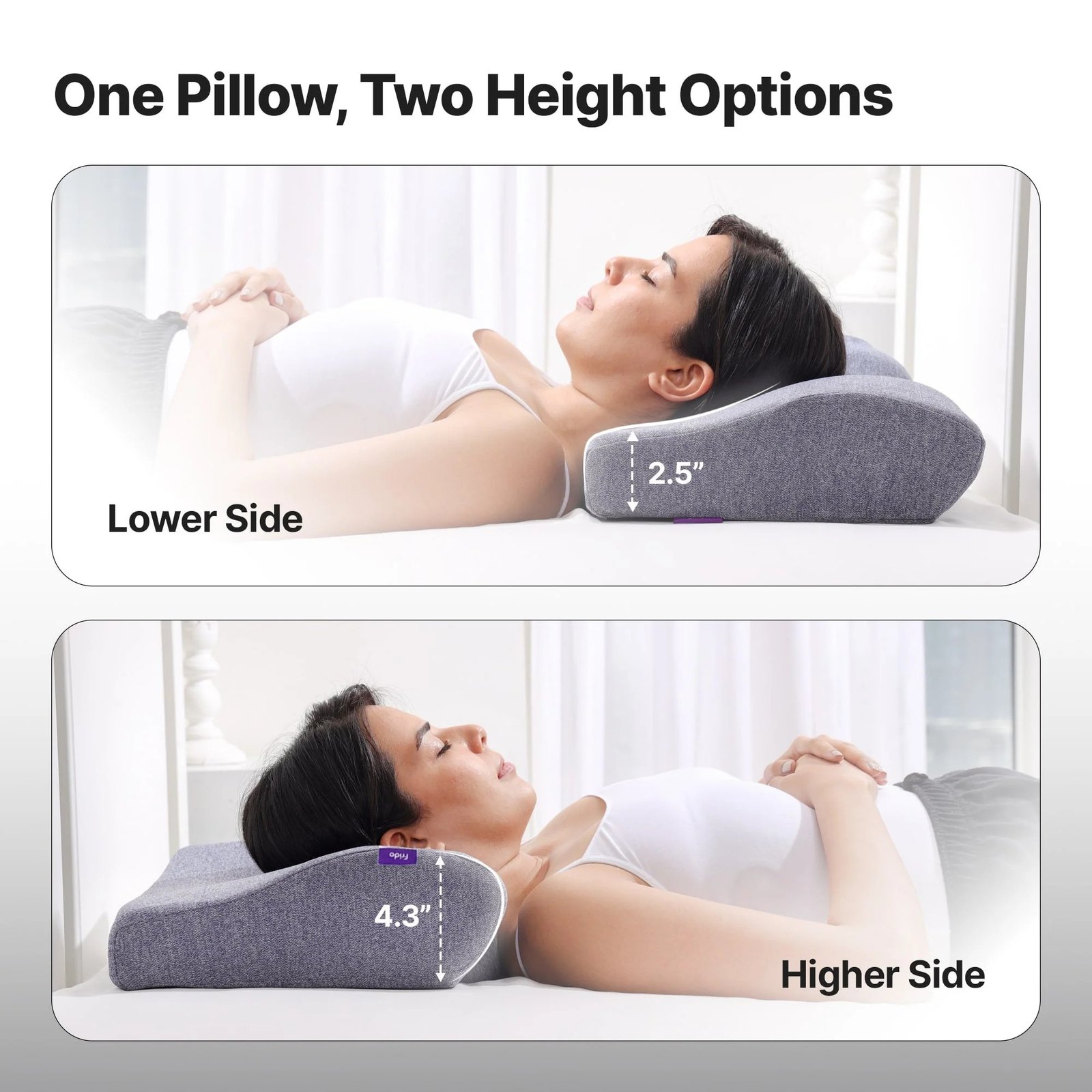 FRIDO ULTIMATE NECK CONTOUR CERVICAL PILLOW - Image 3