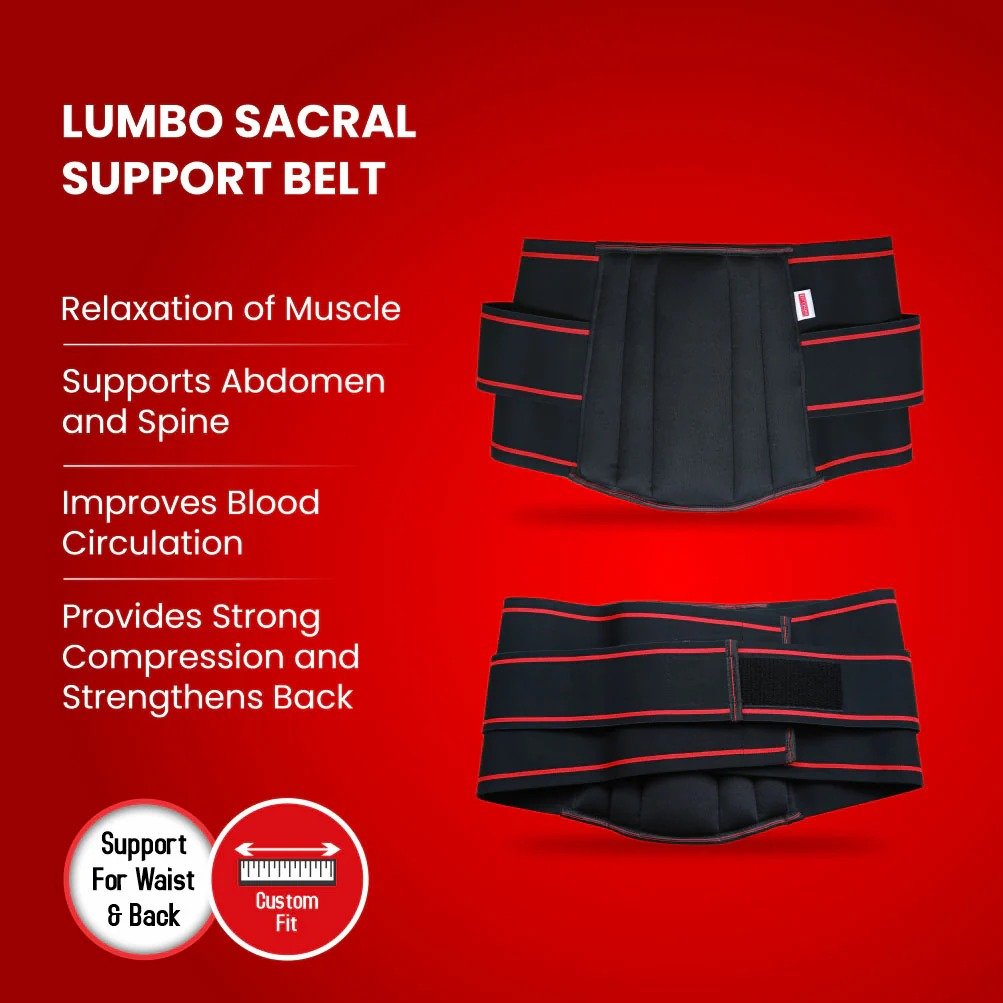 DR.ORTHO LUMBO SACRAL SUPPORT BELT (UNI) - Image 3