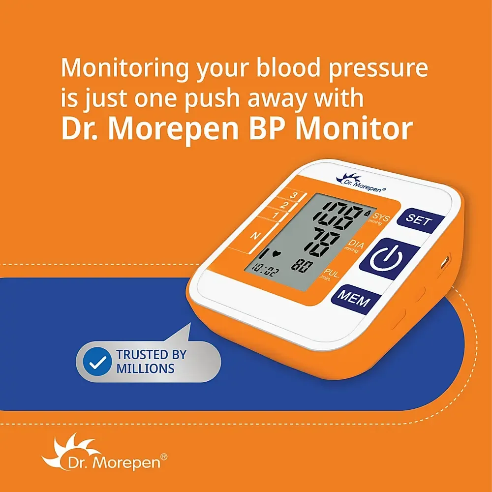 Dr. Morepen BP-14 BP Monitor (Memories Orange) - Image 5